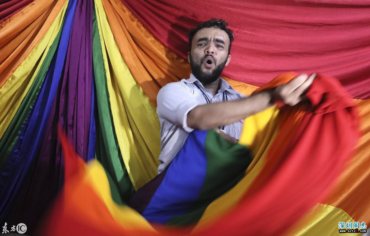 印度同性性行为合法化，LGBT人士欢呼雀跃